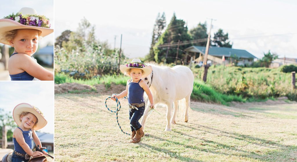 maui rodeo little keiki cowgirl