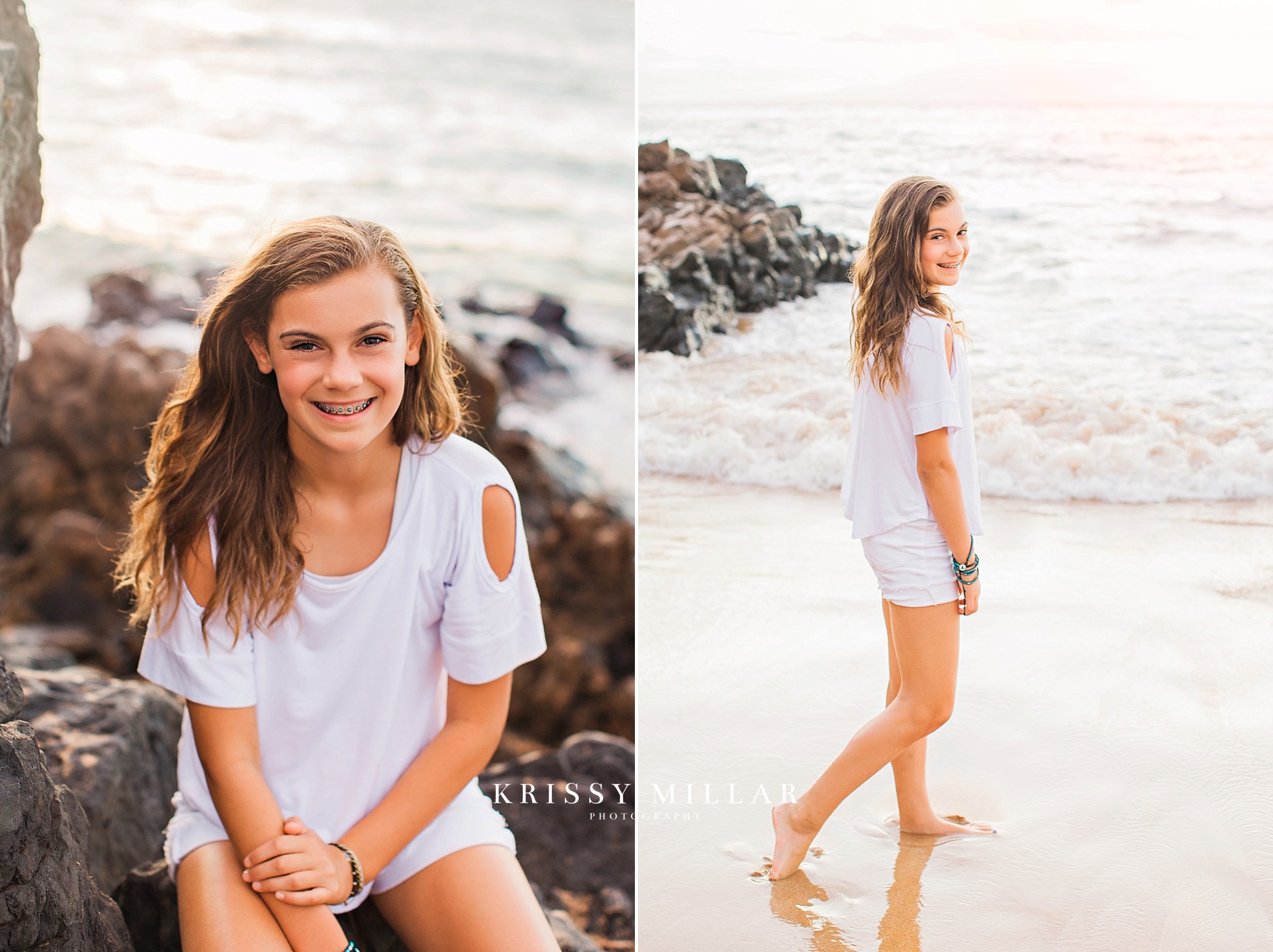 wailea photography girls smile maui happy