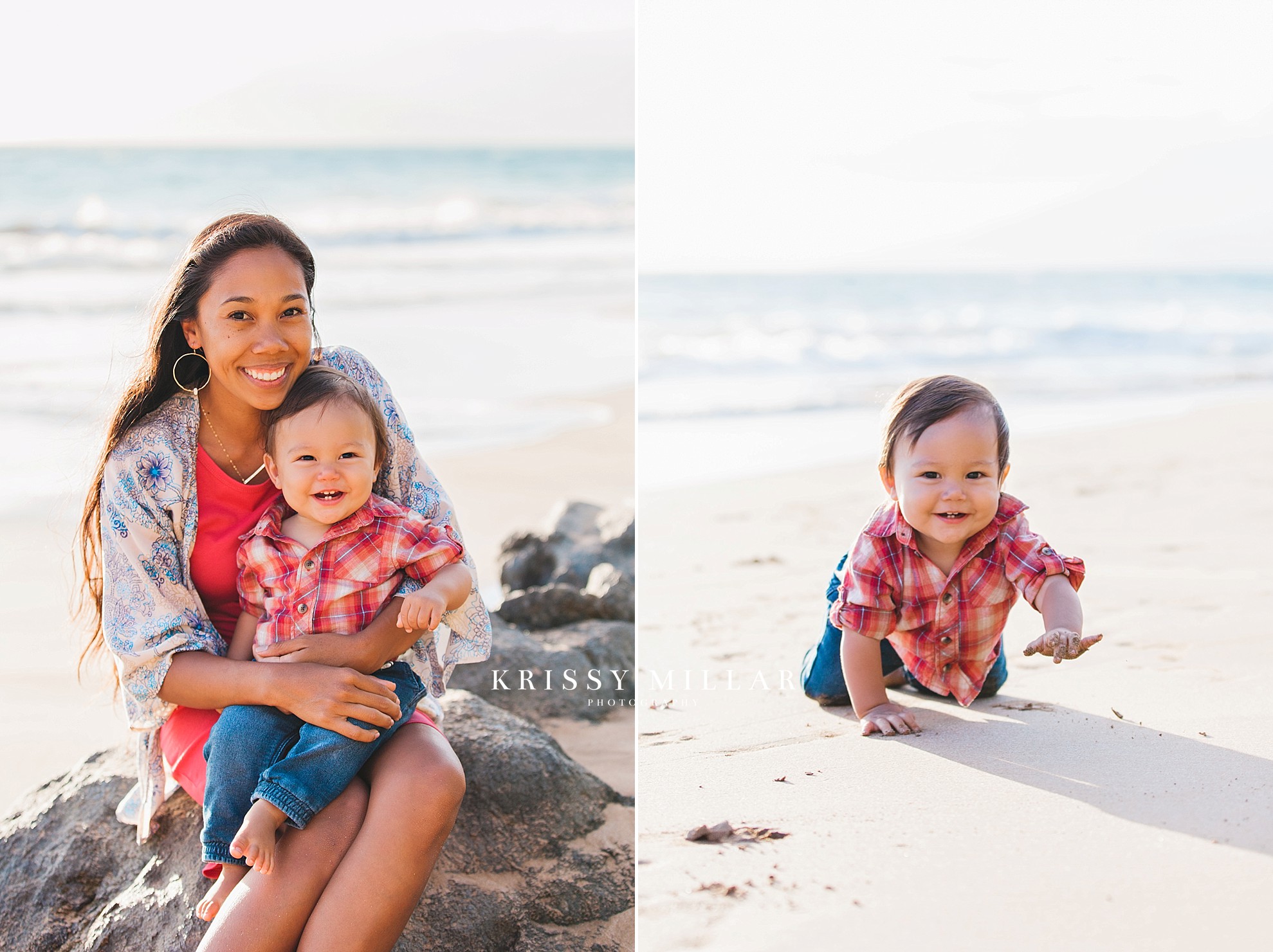 cute baby one year old photography maui