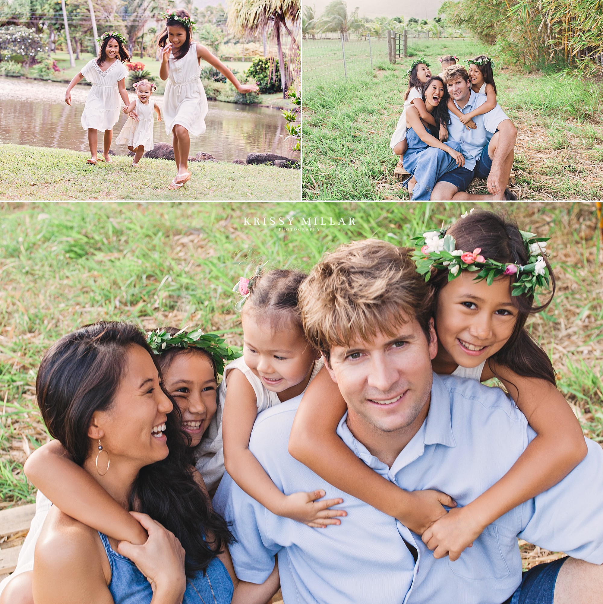 family fun and love Maui Photographer