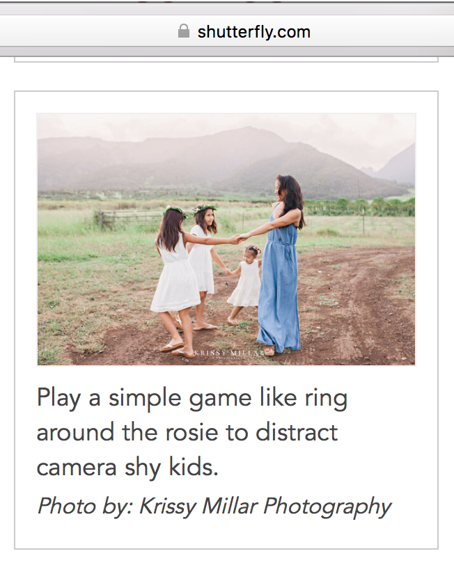 featured on shutterfly.com krissy millar photography