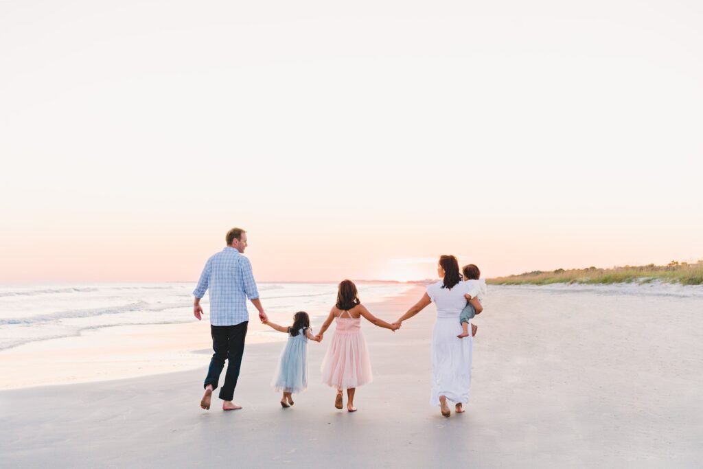 Beach family photography in Charleston, South Carolina